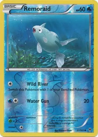 BREAKthrough Remoraid #31/162 reverse holo